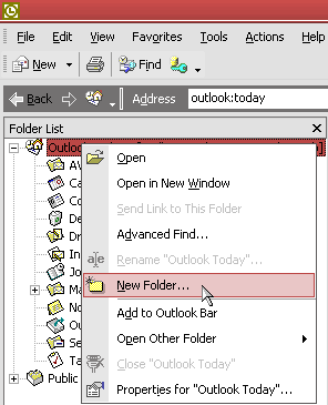 Create a New Folder
